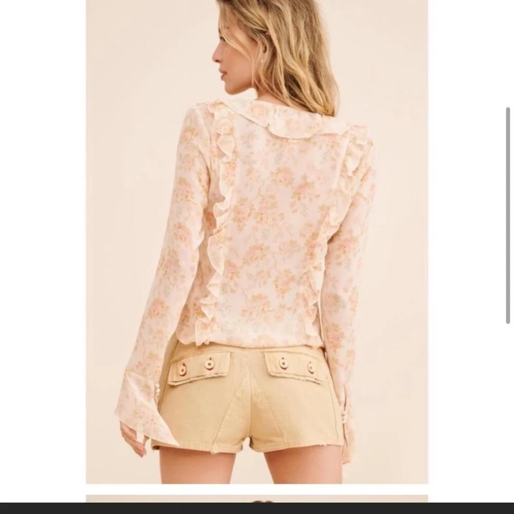 Free People Womens All Yours Micro Shorts Size 14 - Picture 3 of 12